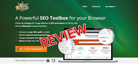 seo quake tool|SEOQuake Review .